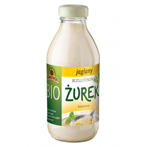 ŻUREK JAGLANY BEZGLUTENOWY KONCENTRAT BIO 320 ml - KOWALEWSKI