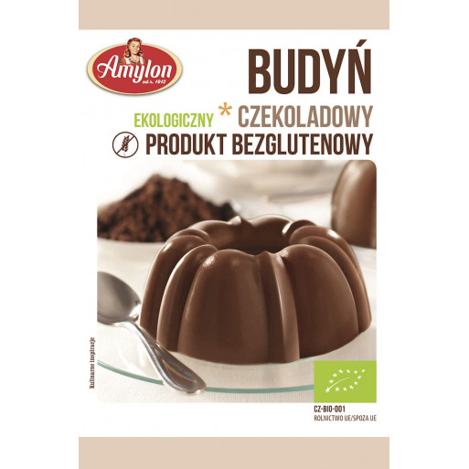 BUDYŃ CZEKOLADOWY BEZGLUTENOWY BIO 40 G - AMYLON