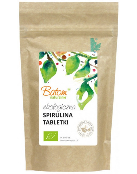 SPIRULINA BIO 625 TABLETEK 250 g (400 mg) - BATOM