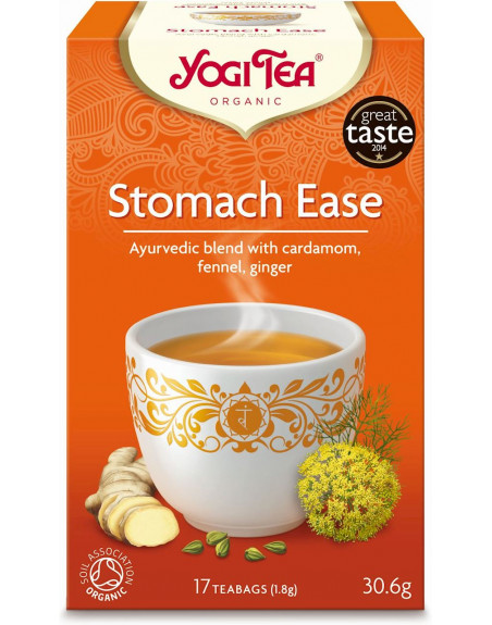 HERBATKA NA TRAWIENIE (STOMACH EASE)  BIO (17 x 1,8 g) 30,6 g - YOGI TEA