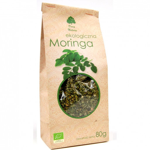 HERBATKA LIŚĆ MORINGI BIO 80 g - DARY NATURY HERBATKA LIŚĆ MORINGI BIO 80 g - DARY NATURY