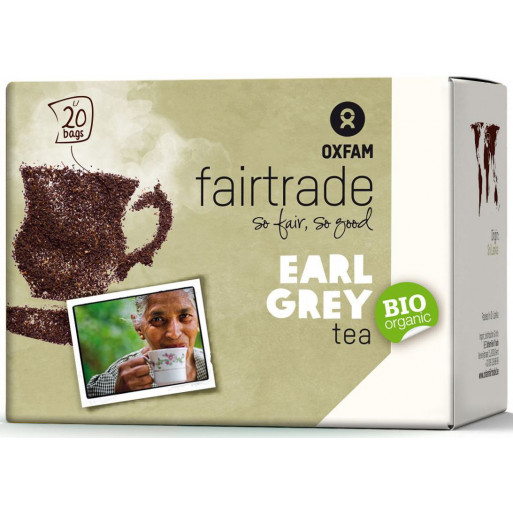 HERBATA EKSPRESOWA EARL GREY FAIR TRADE BIO (20 x 1,8 g) 36 g - OXFAM