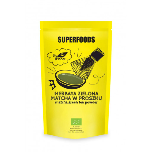 HERBATA ZIELONA MATCHA W PROSZKU BIO 100 g - BIO PLANET HERBATA ZIELONA MATCHA W PROSZKU BIO 100 g - BIO PLANET