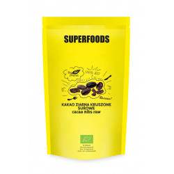 KAKAO ZIARNA KRUSZONE SUROWE BIO 600 g - BIO PLANET