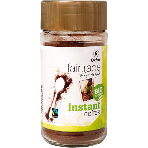 KAWA ROZPUSZCZALNA ARABICA/ROBUSTA TANZANIA FAIR TRADE BIO 100 g - OXFAM