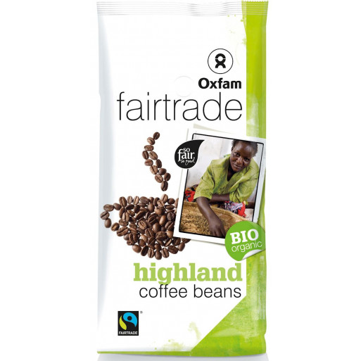 KAWA ZIARNISTA ARABICA/ROBUSTA WYSOKOGÓRSKA FAIR TRADE BIO 250 g - OXFAM