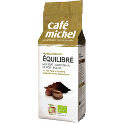 KAWA MIELONA ARABICA 100 % PREMIUM EQUILIBRE FAIR TRADE BIO 250 g - CAFE MICHEL