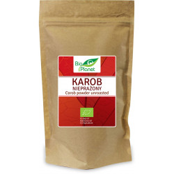 KAROB NIEPRAŻONY SPROSZKOWANY BIO 200 g - BIO PLANET