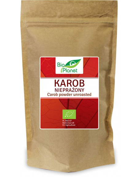 KAROB NIEPRAŻONY BIO 200 g - BIO PLANET