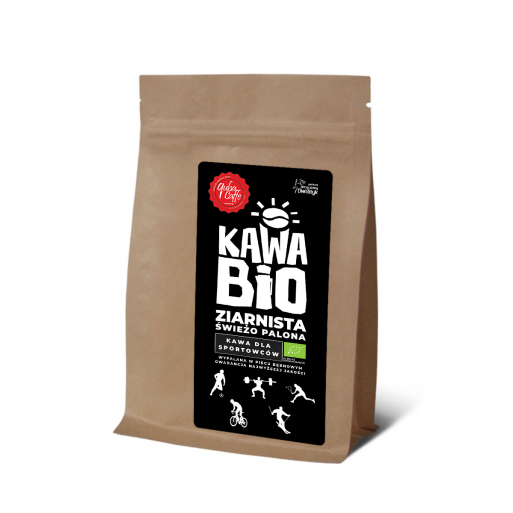 KAWA ZIARNISTA ARABICA/ROBUSTA DLA SPORTOWCÓW BIO 250 g - QUBA CAFFE