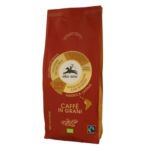 KAWA ZIARNISTA ARABICA 100 % FAIR TRADE BIO 500 g - ALCE NERO