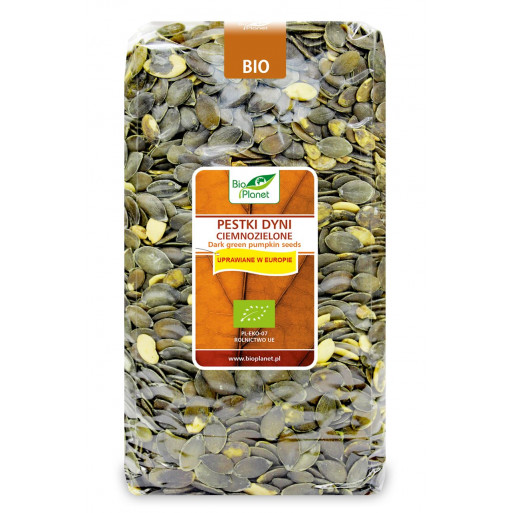 PESTKI DYNI CIEMNOZIELONE (UPRAWIANE W EUROPIE) BIO 1 kg - BIO PLANET
