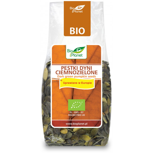 PESTKI DYNI CIEMNOZIELONE (UPRAWIANE W EUROPIE) BIO 150 g - BIO PLANET