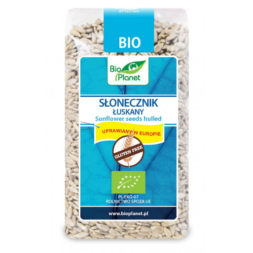 SŁONECZNIK ŁUSKANY BEZGLUTENOWY BIO 350 g - BIO PLANET