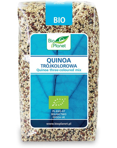 QUINOA TRÓJKOLOROWA BIO 500 g - BIO PLANET