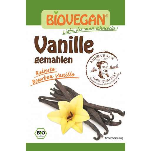 WANILIA BOURBON MIELONA BEZGLUTENOWA BIO 5 g - BIO VEGAN