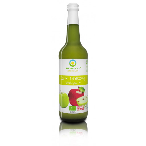 OCET JABŁKOWY NIEFILTROWANY BIO 700 ml - BIO FOOD
