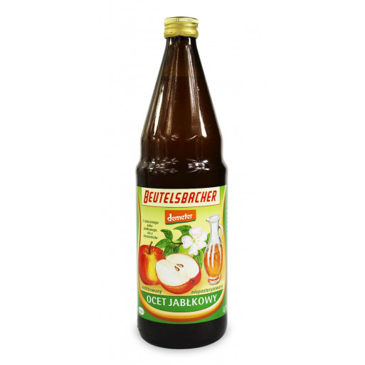 OCET JABŁKOWY NIEFILTROWANY DEMETER BIO 750 ml - BEUTELSBACHER