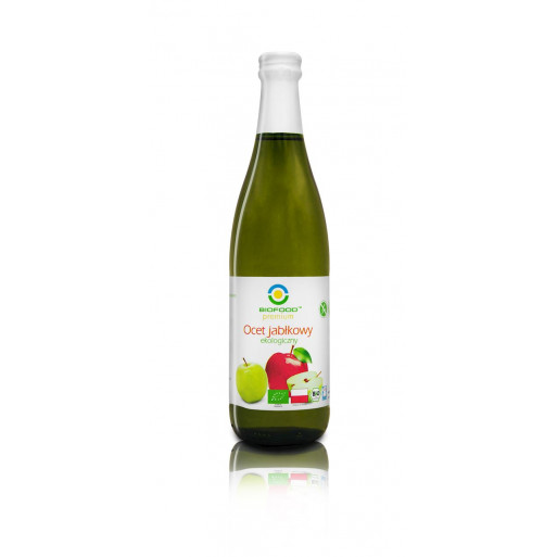 OCET JABŁKOWY NIEFILTROWANY BIO 500 ml - BIO FOOD