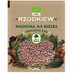 NASIONA RZODKIEWKI BIO NA KIEŁKI 30 g - DARY NATURY