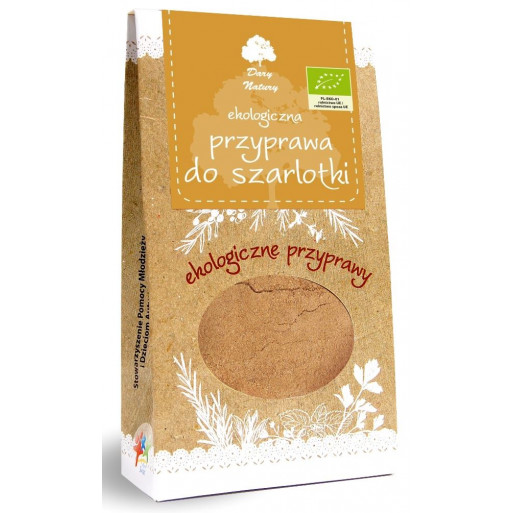 PRZYPRAWA DO SZARLOTKI BIO 50 g - DARY NATURY