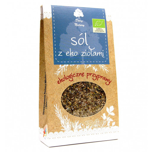 SÓL Z ZIOŁAMI BIO 100 g - DARY NATURY SÓL Z ZIOŁAMI BIO 100 g - DARY NATURY