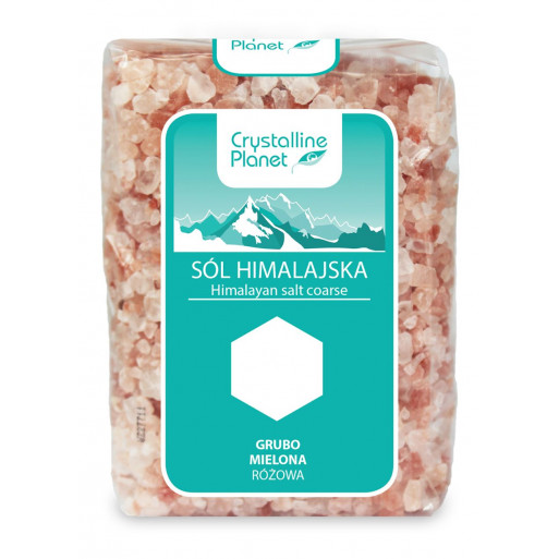 SÓL HIMALAJSKA RÓŻOWA GRUBO MIELONA 600 g - CRYSTALLINE PLANET SÓL HIMALAJSKA RÓŻOWA GRUBO MIELONA 600 g - CRYSTALLINE PLANET