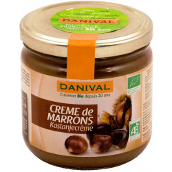 KREM Z KASZTANÓW JADALNYCH BIO 380 g - DANIVAL