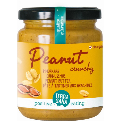 KREM Z ORZESZKÓW ZIEMNYCH Z KAWAŁKAMI ORZESZKÓW BIO 250 g - TERRASANA