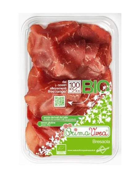 WOŁOWINA BRESAOLA PLASTRY BEZGLUTENOWA BIO 70 g - PRIMAVERA