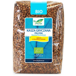 KASZA GRYCZANA PALONA BIO 1 kg - BIO PLANET