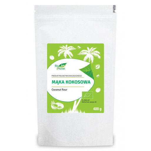 MĄKA KOKOSOWA BIO 400 g - BIO PLANET