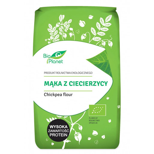 MĄKA Z CIECIERZYCY BIO 400 g - BIO PLANET