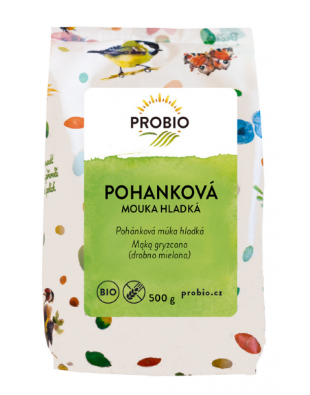 MĄKA GRYCZANA BEZGLUTENOWA BIO 500 g - PROBIO