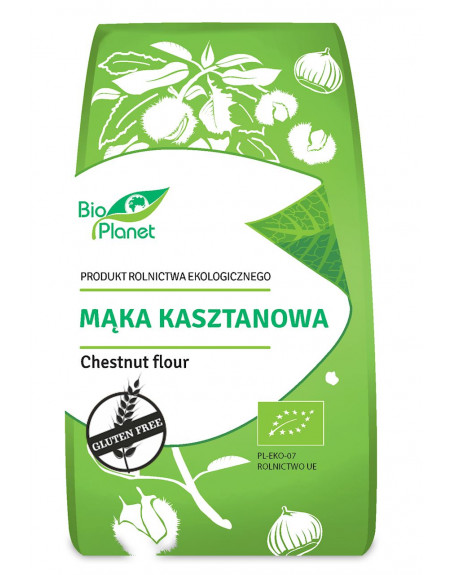 MĄKA KASZTANOWA BEZGLUTENOWA BIO 250 g - BIO PLANET