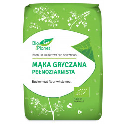 MĄKA GRYCZANA PEŁNOZIARNISTA BIO 1 kg - BIO PLANET