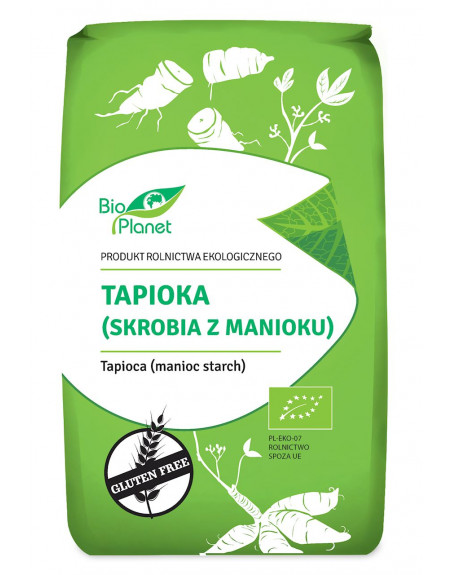 TAPIOKA (SKROBIA Z MANIOKU) BEZGLUTENOWA BIO 400 g - BIO PLANET