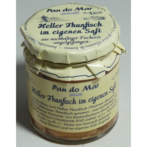 TUŃCZYK W SOSIE WŁASNYM 220 g - PAN DO MAR