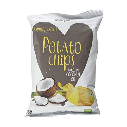 CHIPSY ZIEMNIACZANE SMAŻONE NA OLEJU KOKOSOWYM BIO 100 g - TRAFO
