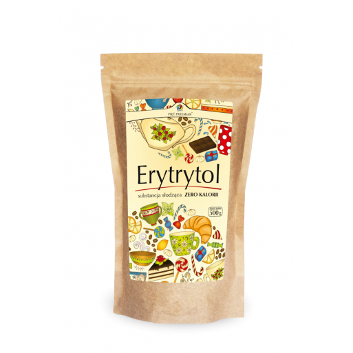 ERYTRYTOL (TOREBKA PAPIEROWA) 500 g - PIĘĆ PRZEMIAN