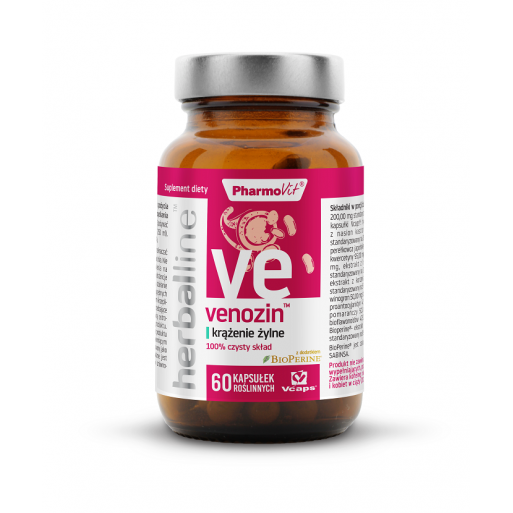 VENOZIN 60 KAPSUŁEK 29,49 g - PHARMOVIT (HERBALLINE)