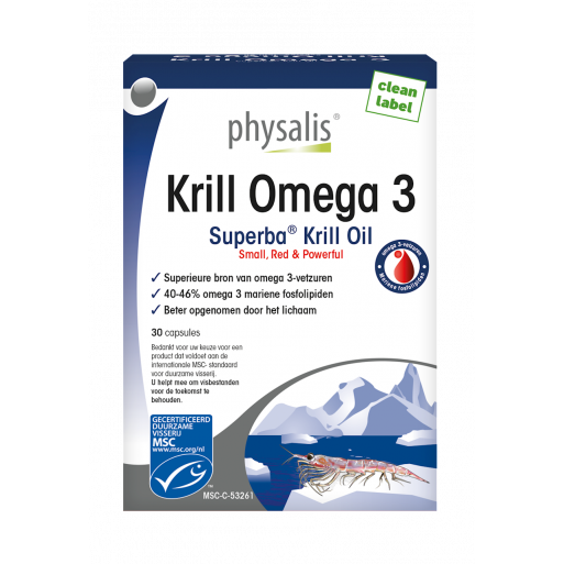 KRYL OMEGA-3 30 KAPSUŁEK 21,5 g - PHYSALIS