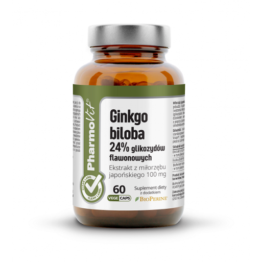 MIŁORZĄB JAPOŃSKI 60 KAPSUŁEK 19,98 g - PHARMOVIT (CLEAN LABEL)