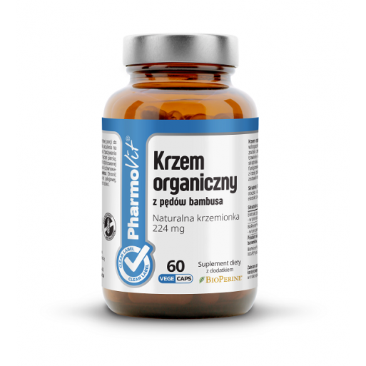 KRZEM 60 KAPSUŁEK 25,29 g - PHARMOVIT (CLEAN LABEL)