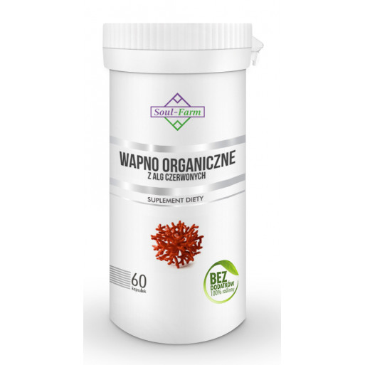 WAPNO ORGANICZNE 60 KAPSUŁEK (800 mg) - SOUL FARM