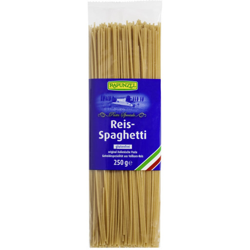MAKARON (RYŻOWY) SPAGHETTI BEZGLUTENOWY BIO 250 g - RAPUNZEL