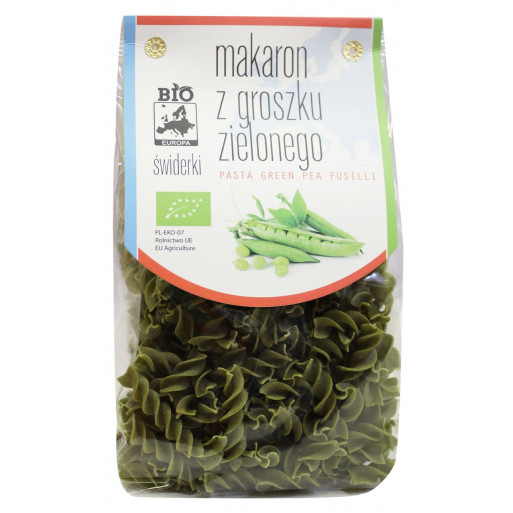 MAKARON (Z GROSZKU ZIELONEGO) ŚWIDERKI BIO 250 g - BIO EUROPA