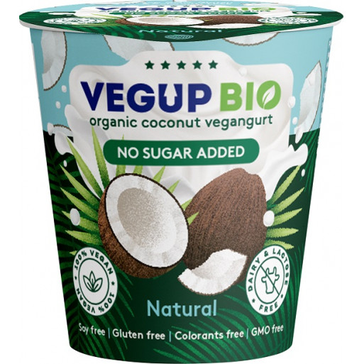 PRODUKT KOKOSOWY NATURALNY BEZGLUTENOWY BIO 140 g - VEGUP BIO