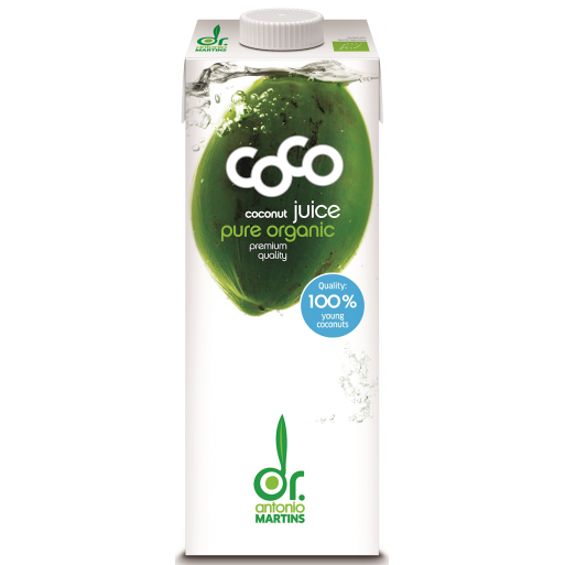 WODA KOKOSOWA NATURALNA BIO 1 L - COCO (DR. MARTINS)