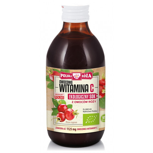 SOK Z OWOCÓW RÓŻY NFC BIO 250 ml - POLSKA RÓŻA